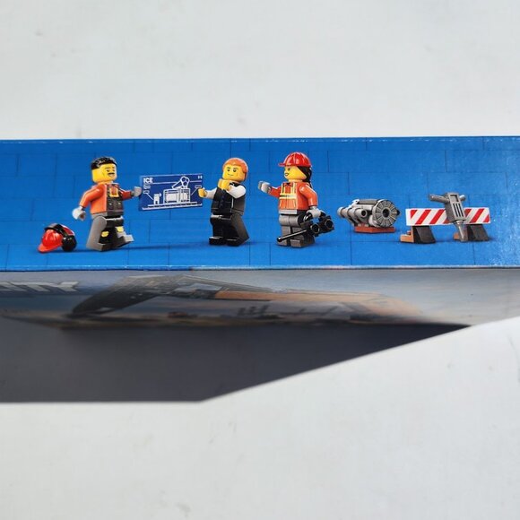 NEW Lego City Construction Excavator Toy Building Set 60420 Truck Playset 633-pi - Picture 12 of 14